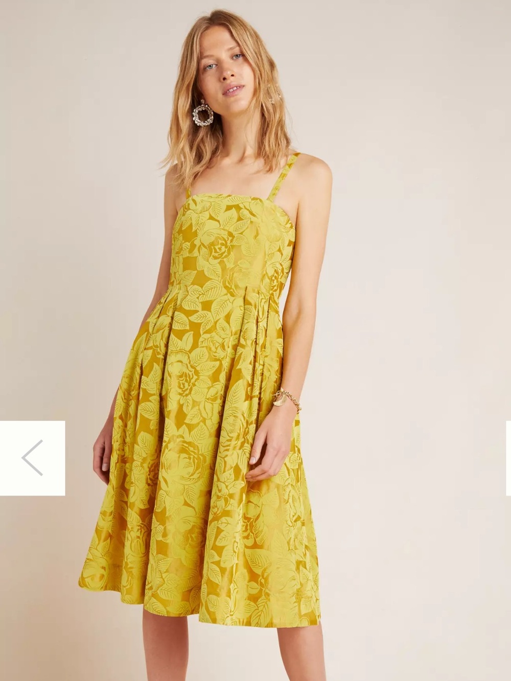Maeve Anthropologie Jonquil Midi Dress